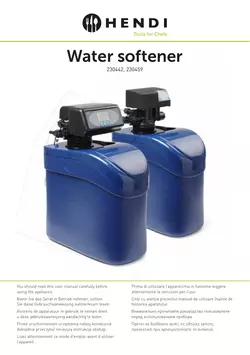 Tier1 48000 Grain High Efficiency Digitale Waterontharder Voor Hard Water